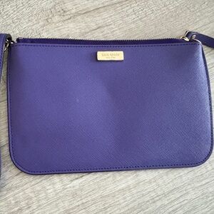 Kate Spade Purple Wristlet